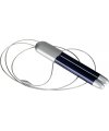 Twin ball pen, LED torch, safety buckle