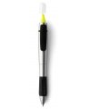 Ball pen with text marker / highlighter