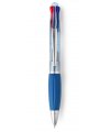 Ball pen, 4 colours, rubber grip
