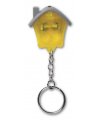 Keyring "house" with red light