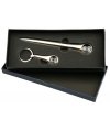 Set with keyring and letter opener in etui Set with keyring and letter opener in etui