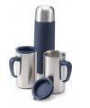 Vacuum flask 0,5 l with 2 mugs 0,3 l