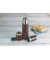 Vacuum flask 0,7 l and 2 mugs