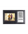 Photo frame with multifunctional clock Photo frame with multifunctional clock