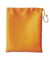 Drawstring bag for safety jacket