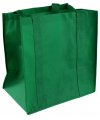 Shopping bag with stiff bottom