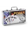 Poker set in aluminium case