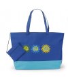 Beach bag with zipped purse