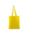 Cotton shopping bag w/ handles