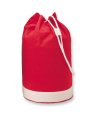 Navy cotton duffle bag bicolour Navy cotton duffle bag bicolour