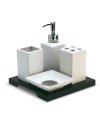 4-piece bathroom set