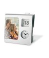 Photo frame 9x13cm w/ clock Photo frame 9x13cm w/ clock