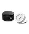 Travel clock in PU Travel clock in PU