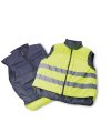 Safety reversible bodywarmer