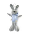 Rabbit keyring plush