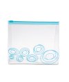 Cosmetic pouch w/ plastic zip Cosmetic pouch w/ plastic zip
