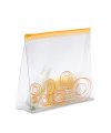 Cosmetic pouch w/ plastic zip Cosmetic pouch w/ plastic zip