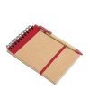 Recycled paper notebook  pen