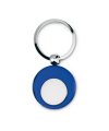Metal keyring with metal token Metal keyring with metal token