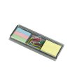 Ruler with sticky notes & clips Ruler with sticky notes & clips