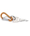 Carabiner hook with keyring