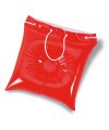 Inflatable beach pillow bag