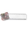 Ruler with magnifier Ruler with magnifier