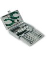 Foldable 25 piece tool set