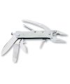 Multi-purpose pliers in case.