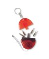 Screwdriver set w. key holder