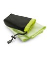 Sport towel in nylon pouch Sport towel in nylon pouch