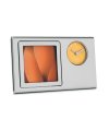 Desk clock w/photo frame Desk clock w/photo frame