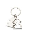 Girl shaped keyring