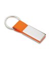 PU keyring w/ metal plate PU keyring w/ metal plate