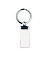 Shiny metal keyring