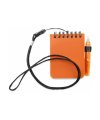 Notebook with pen and neck lace