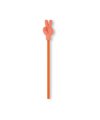 Pencil with eraser hand shape Pencil with eraser hand shape