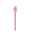 Pencil with eraser hand shape Pencil with eraser hand shape