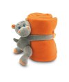 Fleece blanket with hippo Fleece blanket with hippo