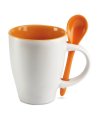 Mug with spoon