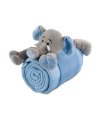 Blanket w/ elephant plush