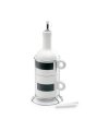 Oil and vinegar set with stand Oil and vinegar set with stand