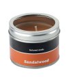 Perfumed candle in tin box Perfumed candle in tin box