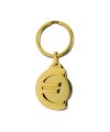 Keyring in Euro shape