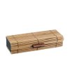 Wooden roller and ball pen set