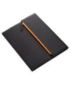 Folder with zipped pocket flap Folder with zipped pocket flap
