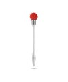 Lightbulb pen in silver barrel Lightbulb pen in silver barrel