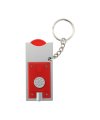 LED torch keyring with token