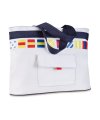 Nautical beach bag