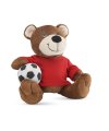 Bear with t-shirt and ball